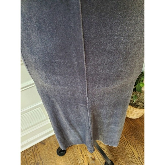 Susan Graver Women's Solid Gray Polyester Sleeveless Knee Length Dress Size 2XL - Picture 4 of 12